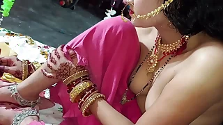 Suhagraat Indian cauple first incomprehensible sex clear Hindi audio